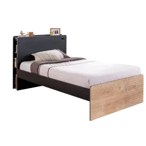 Łóżko XL poszerzone 120x200cm BLACK