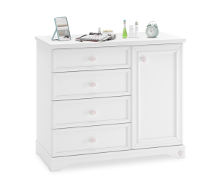 Komoda RUSTIC WHITE