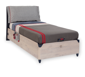 Łóżko z pojemnikiem (100x200cm)  TRIO