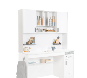 Nadstawka do biurka szerokiego  WHITE