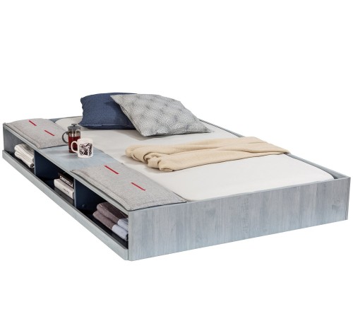 Szuflada do lozka z siedziskiem i przegrodkami _90x190cm_TRIO