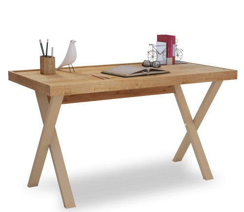 Biurko skosne oak MOCHA_STUDY_DESK_zdjecie