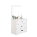 Lustro na komode WHITE_DRESSER_WITH_MIRROR_zdj2