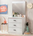 Lustro na komode WHITE_DRESSER_WITH_MIRROR_zdj3