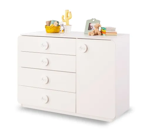 Komoda duza Baby Cotton Large Dresser