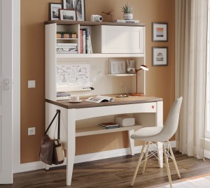 Lapel Study Desk (With Unit)